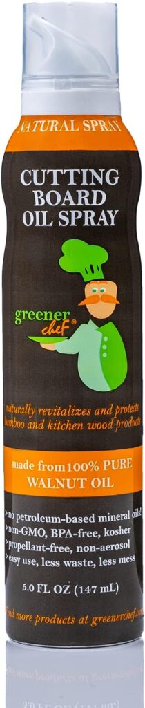 Greener Chef Cutting Board Oil Spray