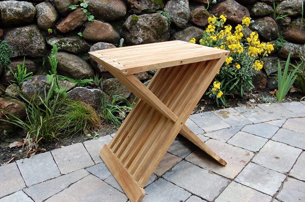 Paradise Teak Wood Folding Shower Seat