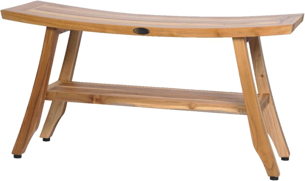 best teak bench for spa bathroom