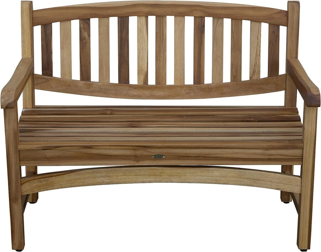 best teak bench for small patio