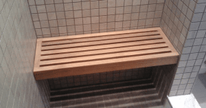 how to clean a teak shower bench featured image