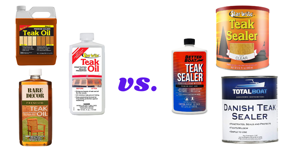 Teak Oil vs Teak Sealer 2024 Comparison